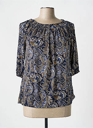 Top albastru ELL'A femeie