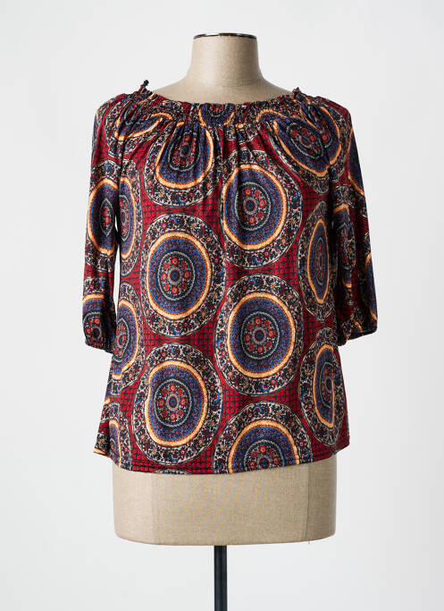 Top roșu ELL'A femeie