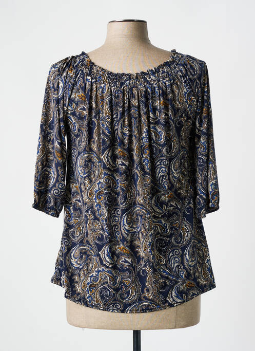 Top albastru ELL'A femeie