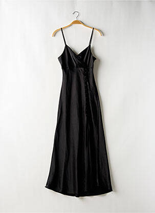 Rochie lungă negru ZARA femeie