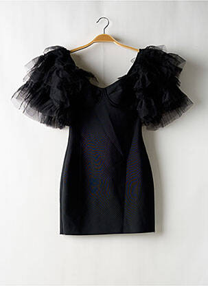 Rochie scurtă negru BOOHOO femeie