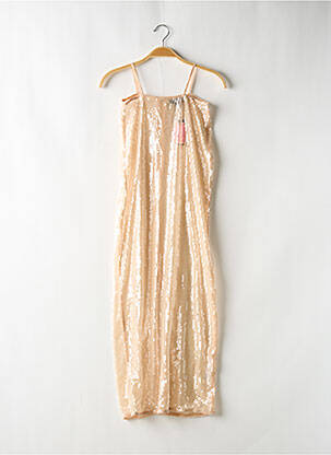 Rochie midi bej PRETTY LITTLE THING femeie