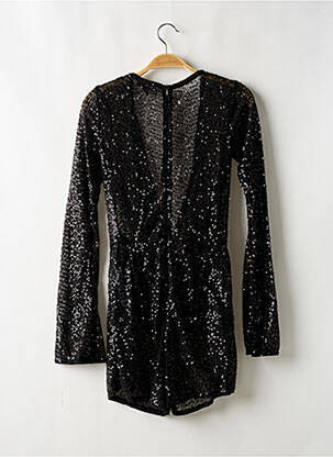 Rochie scurtă închidere cu fermoar la spate mâneci lungi negru PRETTY LITTLE THING femeie