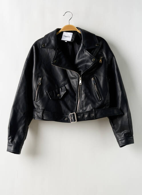 Geci din piele ecologică negru COPPEROSE femeie