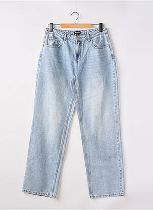 Blugi cu croială largă albastru PRETTY LITTLE THING femeie