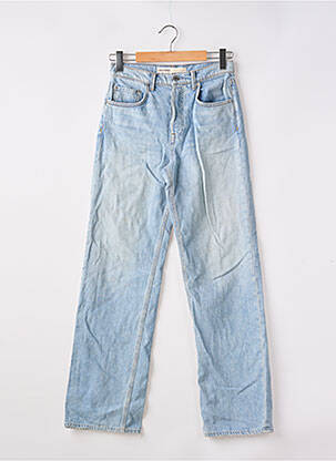 Blugi cu croială largă albastru GRLFRND femeie