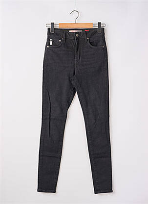 Blugi cu croială slim elasticitate mărime normală negru SUPERDRY femeie