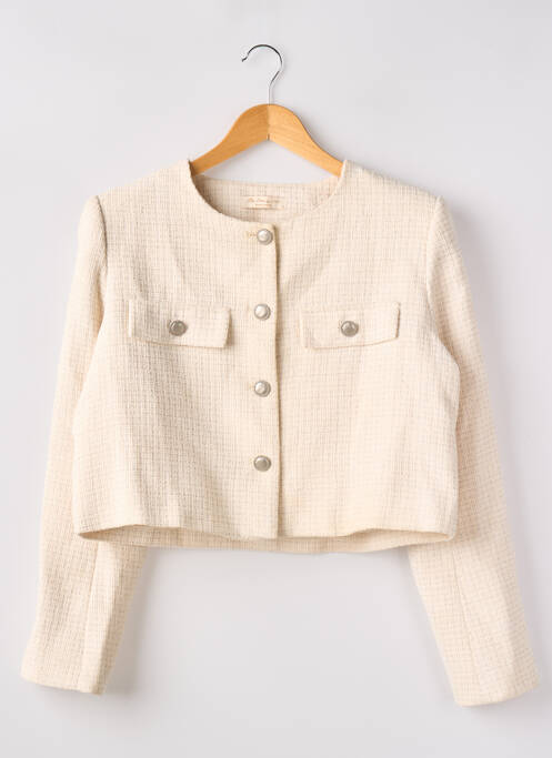 Jachete elegante bej LICHI femeie