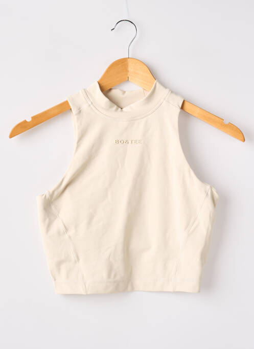 Top bej BO+TEE femeie