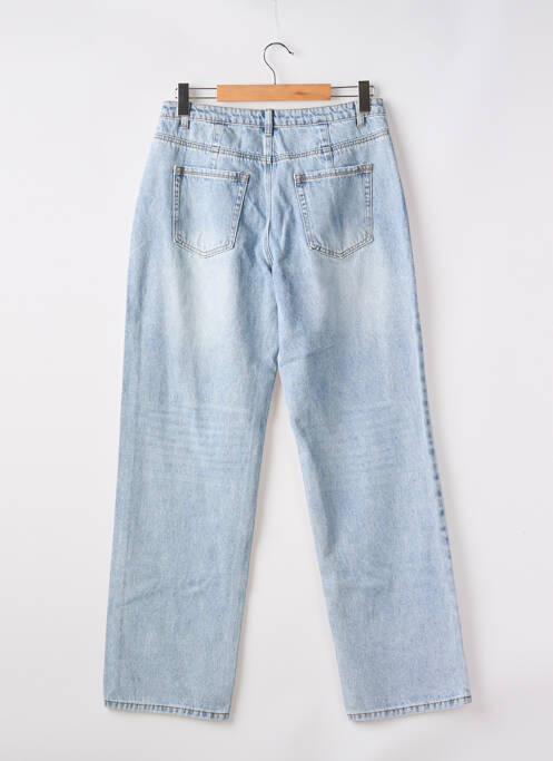 Blugi cu croială largă albastru PRETTY LITTLE THING femeie