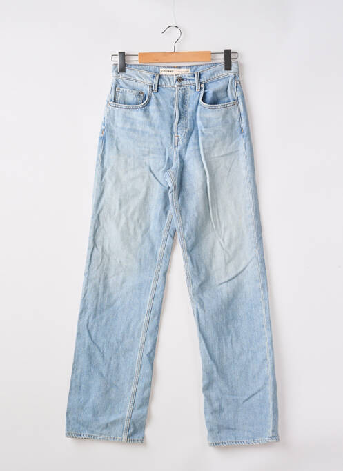 Blugi cu croială largă albastru GRLFRND femeie