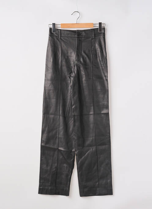 Pantalon larg negru ZARA femeie
