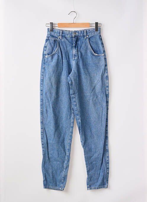 Blugi croială Mom albastru PULL AND BEAR femeie