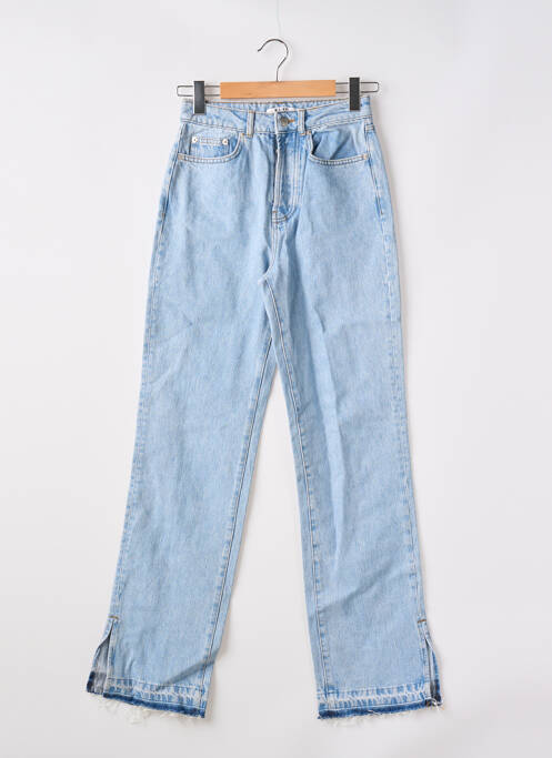 Blugi cu croială largă albastru NA-KD femeie