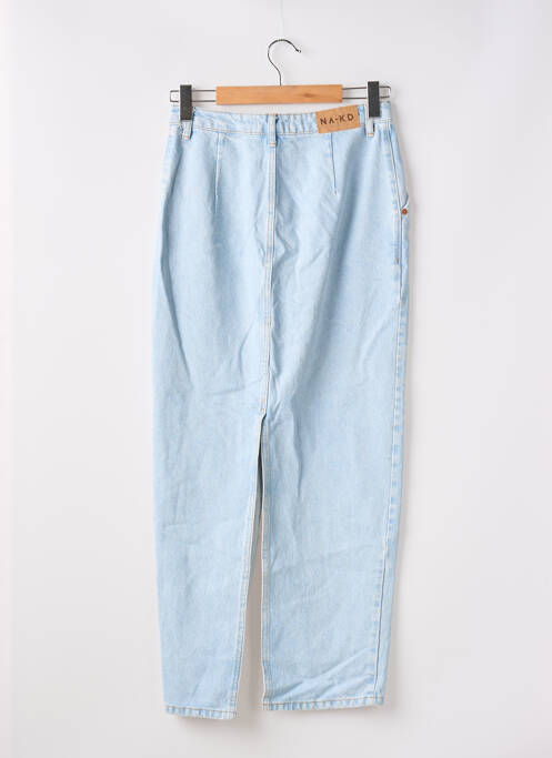 Blugi croială Mom albastru NA-KD femeie