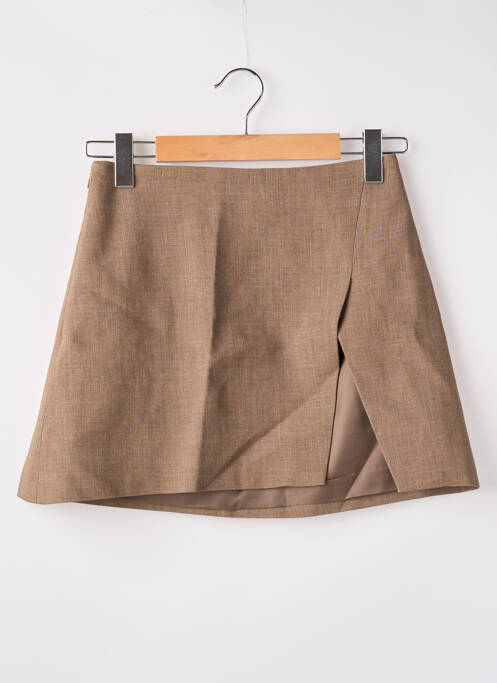 Fustă scurtă maro PRETTY LITTLE THING femeie