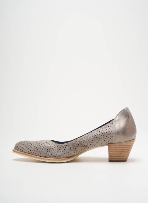 Pantofi cu toc gri MYMA femeie
