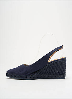 Espadrile închidere cu buclă(e) toc de 7 la 9 cm albastru CASTANER femeie