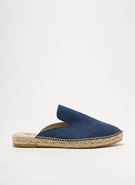 Espadrile vârf rotund toc plat până la 3 cm albastru NICOLE femme