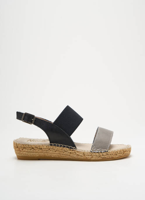 Espadrile argintiu NICOLE femeie