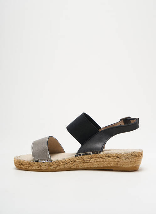 Espadrile argintiu NICOLE femeie