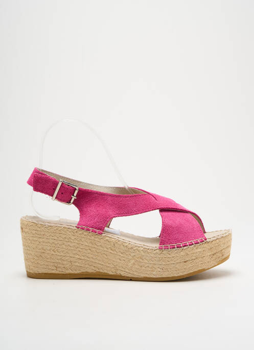 Espadrile roz NICOLE femeie