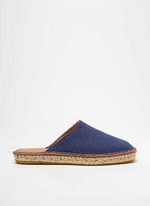 Espadrile vârf rotund toc plat până la 3 cm albastru L'ESPADRILLE DE NICOLE femeie