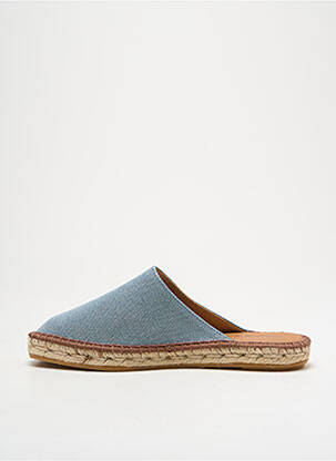 Espadrile vârf rotund toc plat până la 3 cm albastru deschis L'ESPADRILLE DE NICOLE femeie