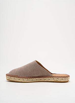 Espadrile vârf rotund toc plat până la 3 cm maro L'ESPADRILLE DE NICOLE femeie