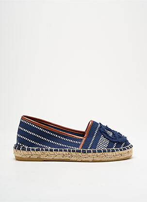 Espadrile vârf rotund toc plat până la 3 cm albastru L'ESPADRILLE DE NICOLE femeie