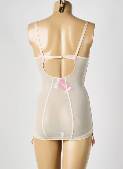 Corset/Jartieră roz LEJABY femeie