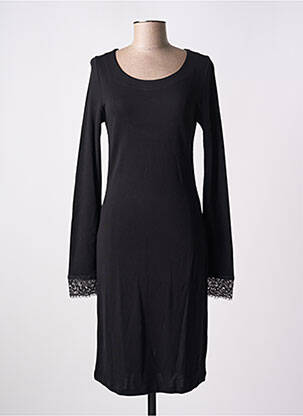 Rochie midi mâneci lungi mâneci lungi negru SUGGEST femeie