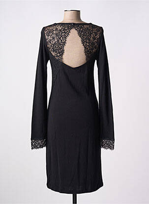 Rochie midi mâneci lungi mâneci lungi negru SUGGEST femeie