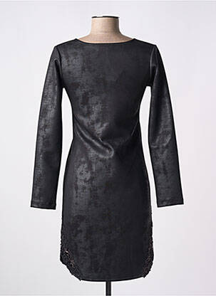 Rochie scurtă mâneci lungi mâneci lungi negru SUGGEST femeie