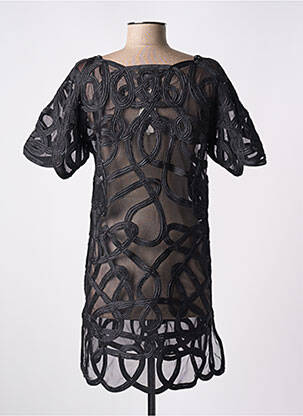 Rochie scurtă mâneci lungi mâneci lungi negru MARYAN MEHLHORN femeie