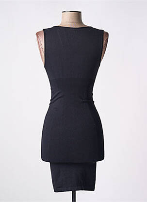 Rochie scurtă fără mâneci fără mâneci negru CASS femeie