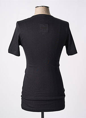 Tricou croială cambrată mâneci scurte negru CALIDA bărbat