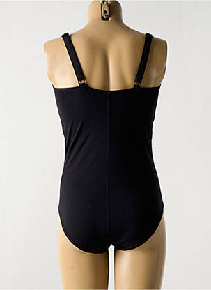 Costum de baie dintr-o singură piesă bretele elastice negru EMPREINTE femeie