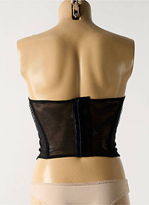 Corset top sutien modelat negru NINA RICCI femeie
