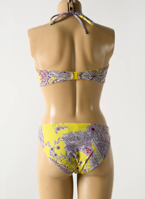 Costum de baie din două piese galben EMPREINTE femeie