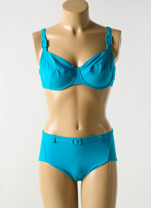 Costum de baie din două piese albastru EMPREINTE femeie