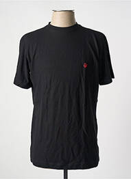 Tricou croială cambrată mâneci scurte negru HOM homme