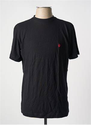 Tricou croială cambrată mâneci scurte negru HOM bărbat