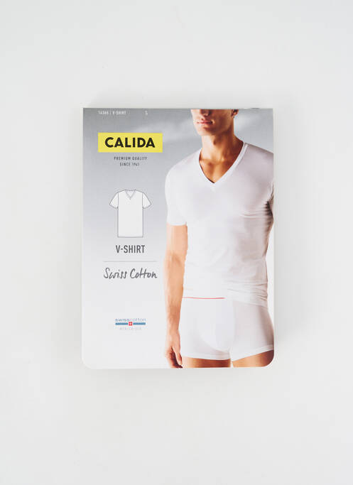 Tricou negru CALIDA bărbat