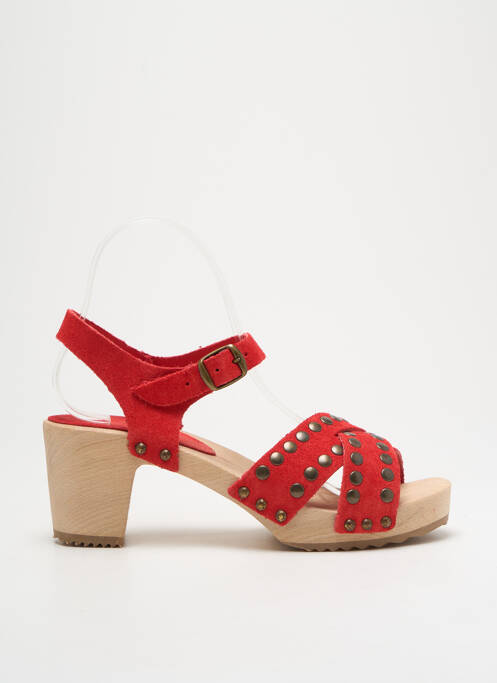 Sandale/Pantofi decupați roșu BOSABO femeie