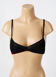 Sutien fără armatură top triunghiuri negru VANITY FAIR femme