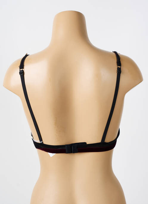 Sutien fără armatură top triunghiuri negru VANITY FAIR femme