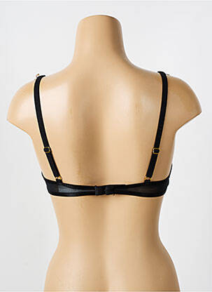 Sutien efect material satinat top sutien modelat negru CHANTELLE femeie