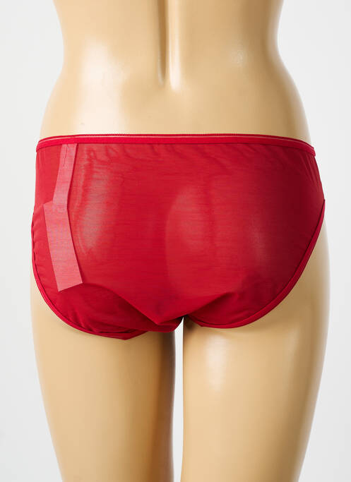 Chilot ușoară și transparentă roșu LOU femme