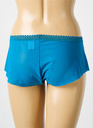 Shorty elasticitate albastru LOU femeie